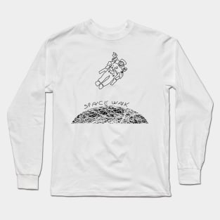 Space Walk by BN18 Long Sleeve T-Shirt